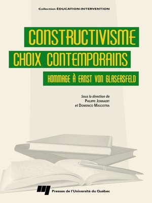 cover image of Constructivisme : choix contemporains